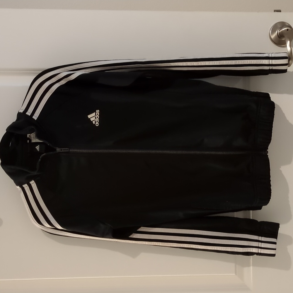 Adidas track suit top